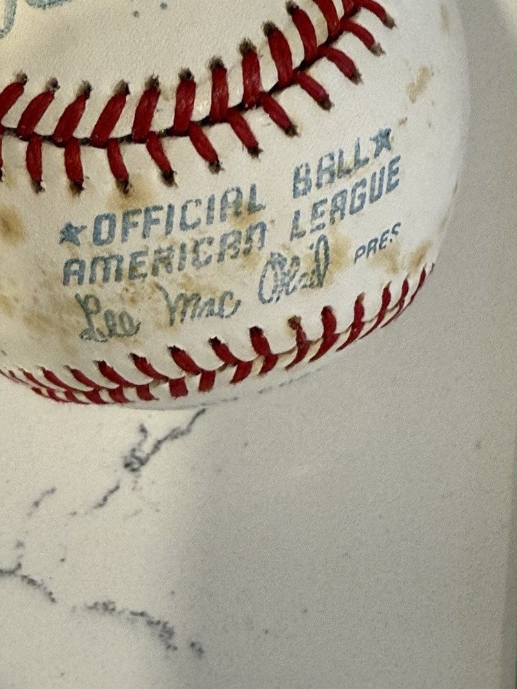 MIKE ROARKE SIGNED AUTOGRAPHED OML BASEBALL