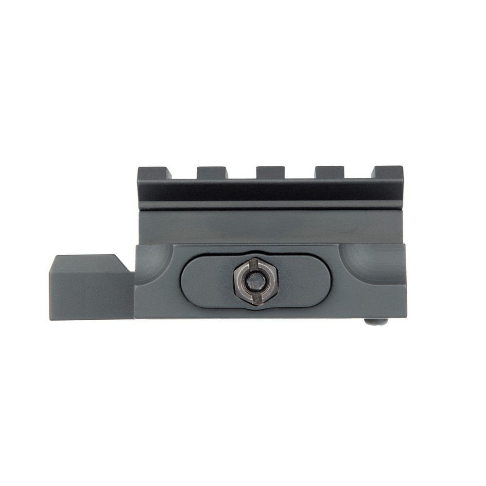 0.75" Mini Red Dot Scope QD Riser Block Mount Angled Picatinny Base Rail