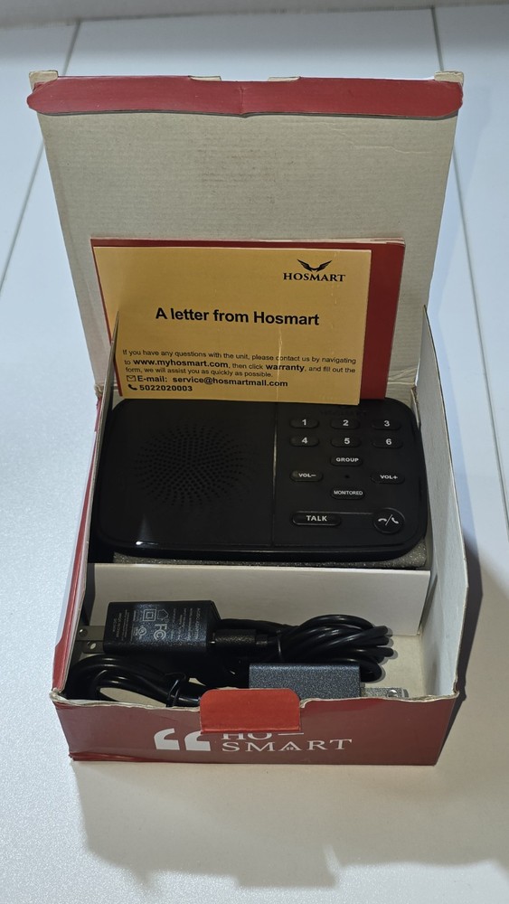 HO-Smart Pro 2-Way Talk Full Duplex Wireless Intercom System 2-Sets 1300Ft Range