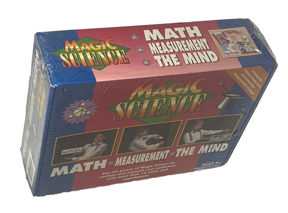 MAGIC SCIENCE: Math, Measurement and The mind by A Bob Friedhoffer Design