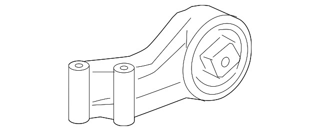 Genuine GM Rear Automatic Transmission Mount 84096991