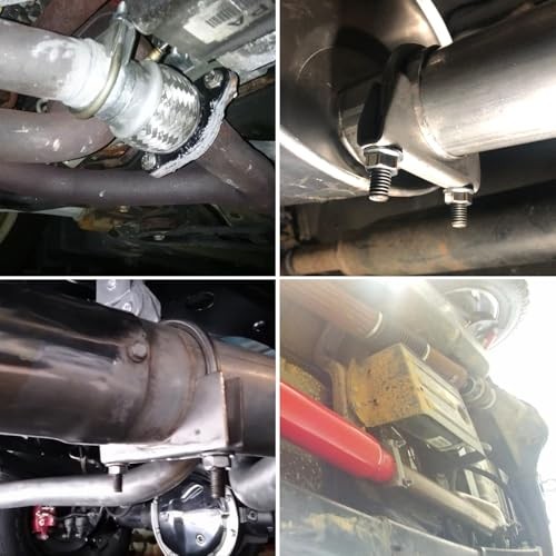 2.5" Heavy Duty U-Bolt Exhaust Clamp 2.5 inch Stainless Steel Muffler U 2-1/2"