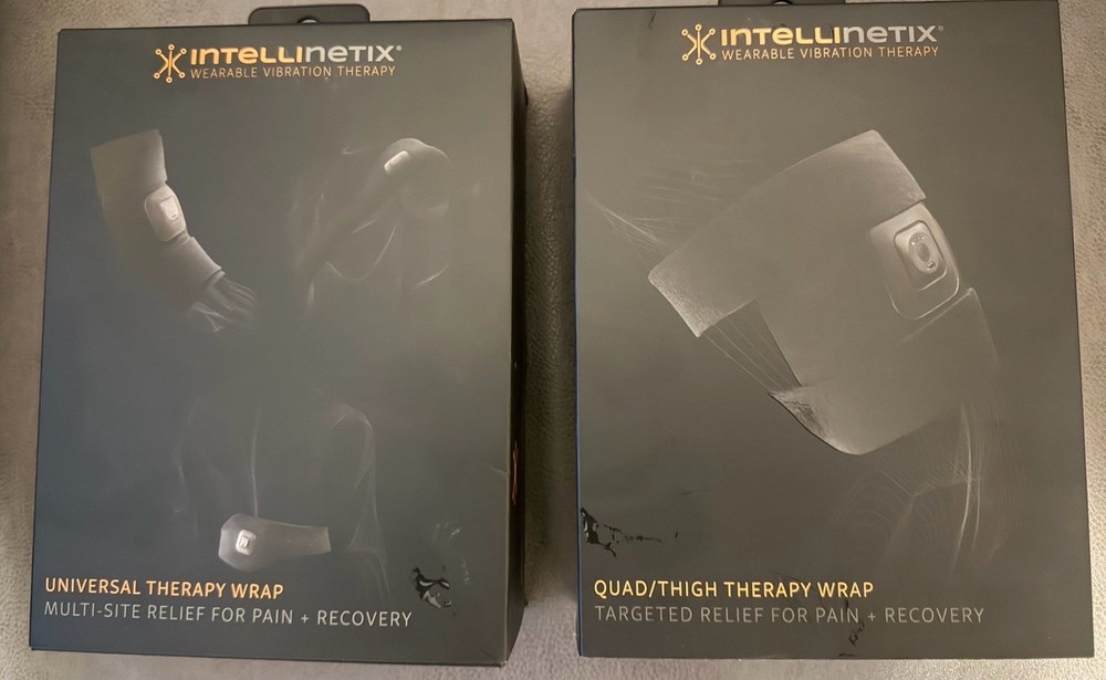 Intellinetix Vibration Therapy Multi-site Wrap And Quad/thigh Wrap (2-pack)