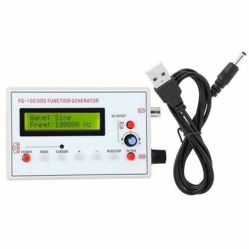 Accuracy FG-100 DDS Function Generator Function Signal Frequency Counter DDS