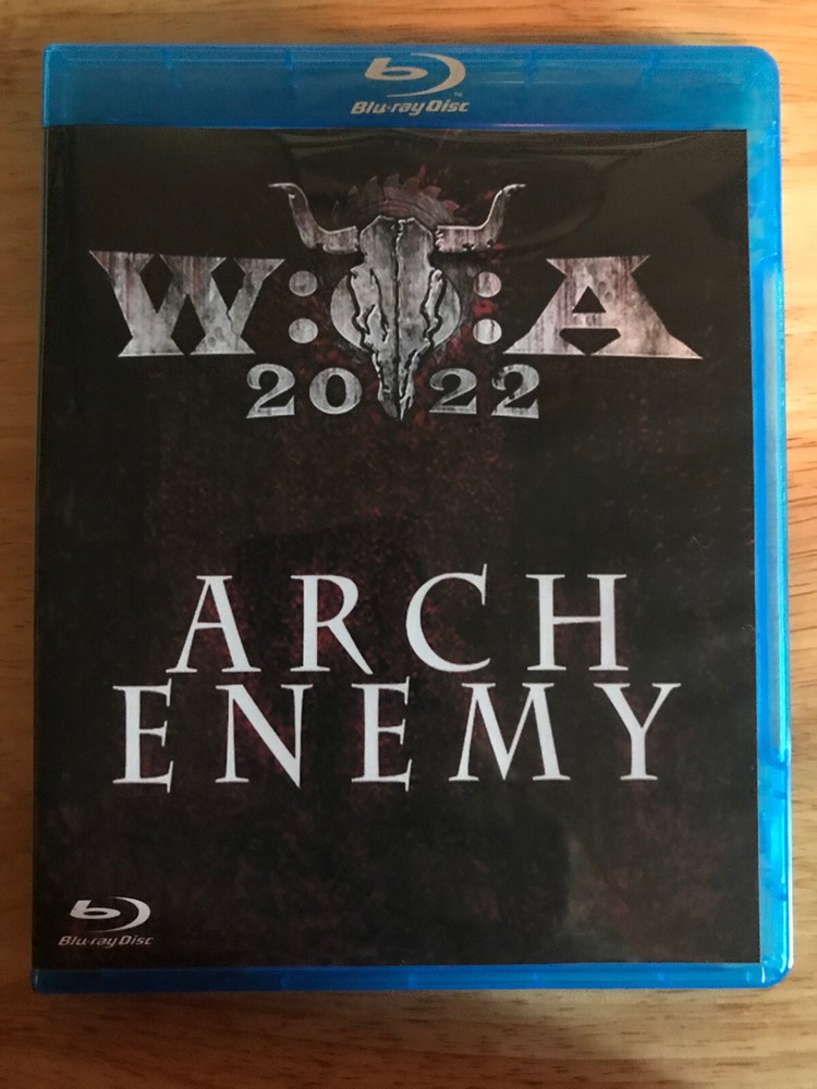 Arch Enemy - Live at Wacken 2022 Blu-ray Alissa White-Gluz Jeff Loomis