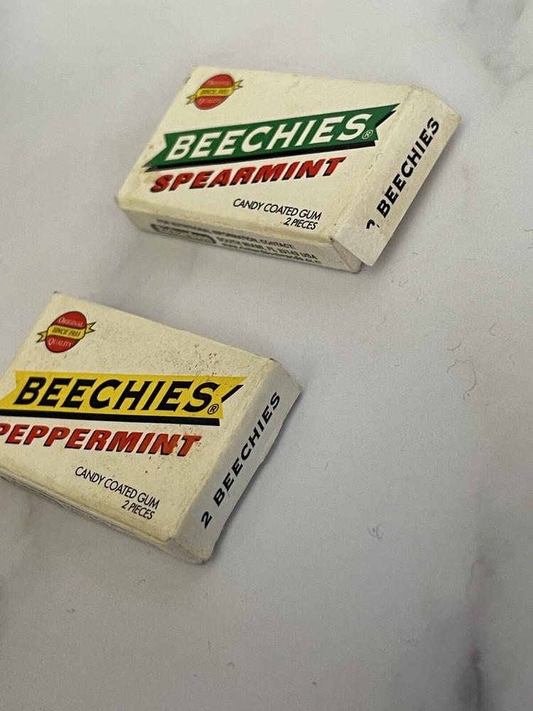 Beechies Gum Package Advertising Unopened