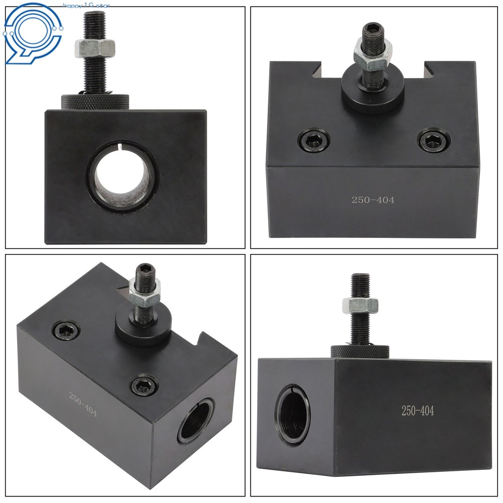 Quick Change CA #4 Tool Post Set 250-404 for Lathe Turning Operations