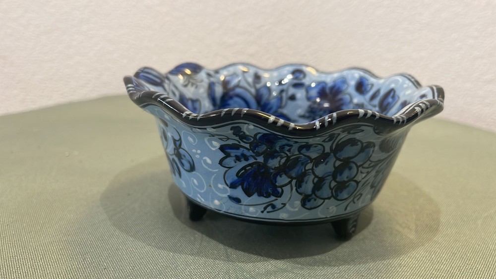 Vintage Ceramic Bowl Molaroni Pesaro