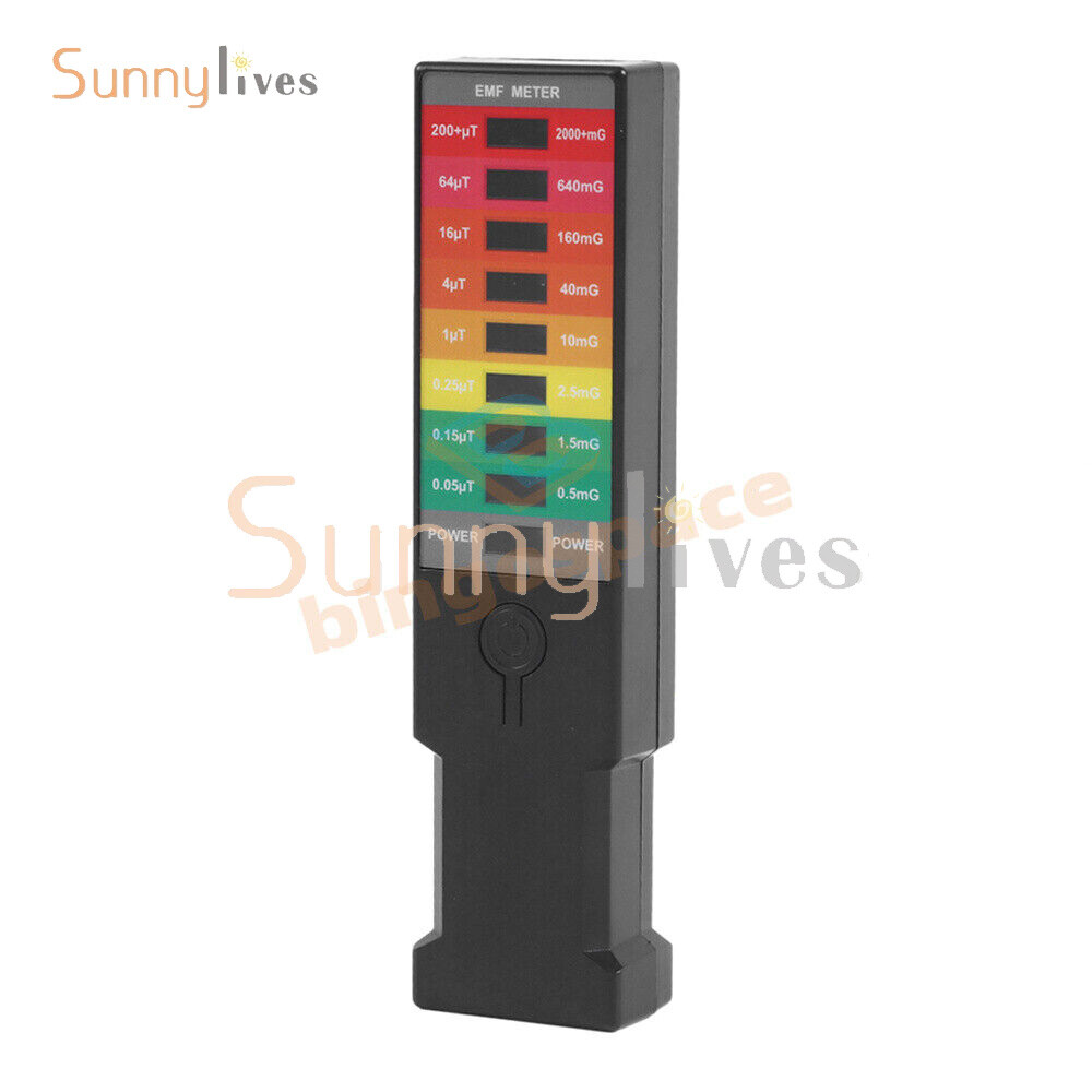 Electromagnetic Field Tester Digital Sensor Reader EMF Meter Radiation Detector