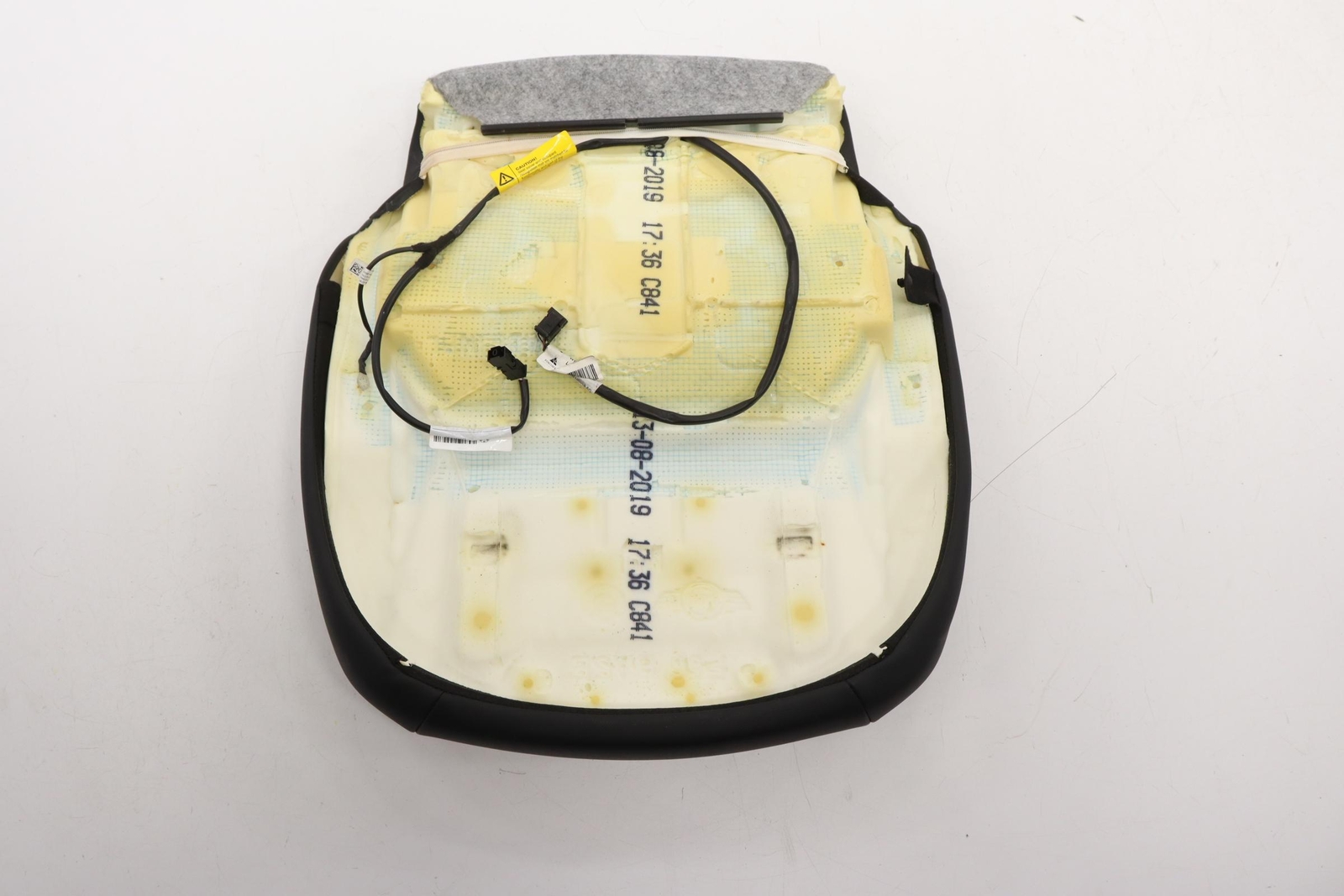 2017 - 2024 MINI COUNTRYMAN F60 FRONT RIGHT SEAT LOWER CUSHION OEM BLACK_K9E1