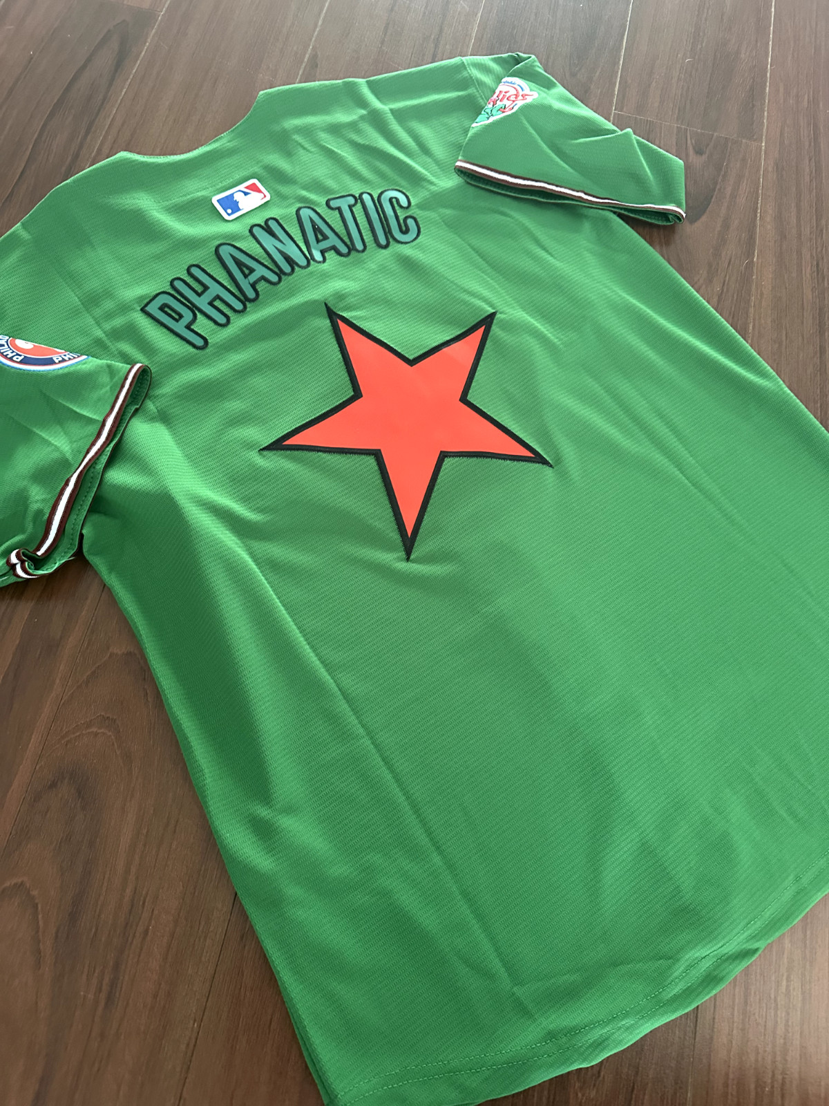 NEW Custom Mens Philadelphia Phillies Philly Phanatic Stitched Jersey USA Seller