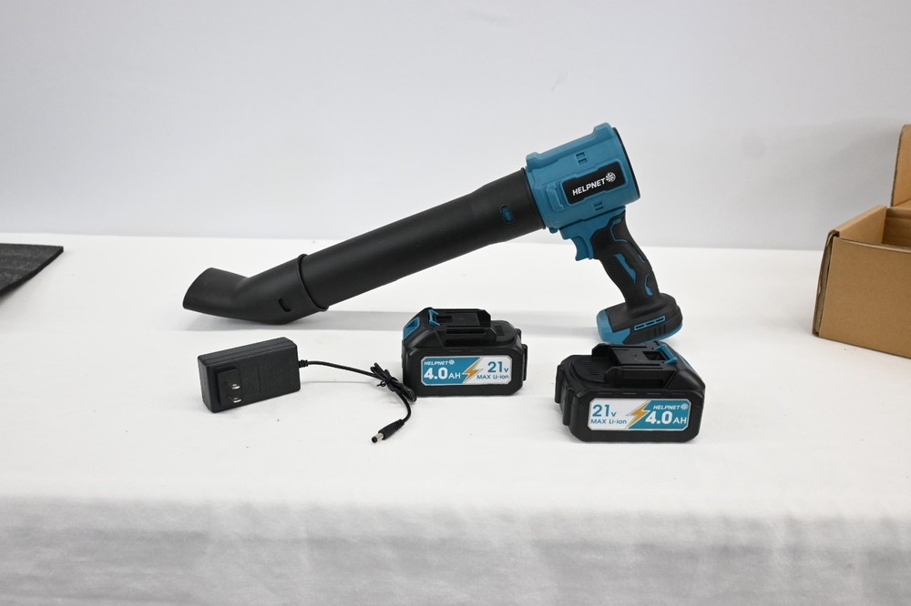 HelpNET Cordless Leaf Blower.