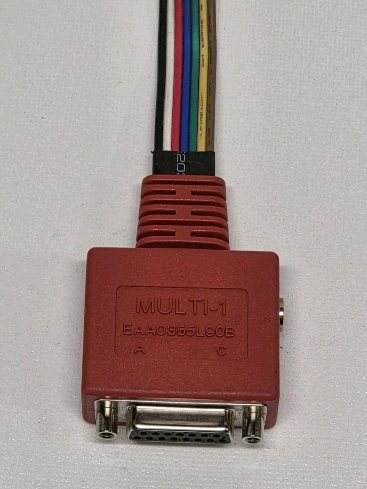 Snap On Multi-1 And Multi-2 Diagnostic Adapter EAA0355L42A & EAA0355L90B