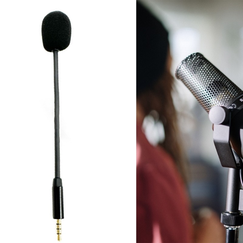 Earphone Accessory 3.5mm Straight Plug Microphone Omnidirectional Microphone