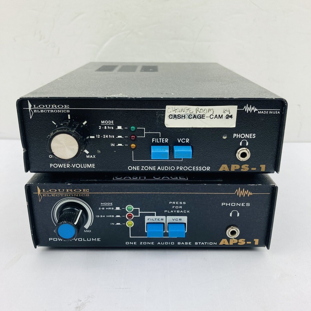 Louroe Electronics APS-1 One Zone Audio Base Station And Processor
