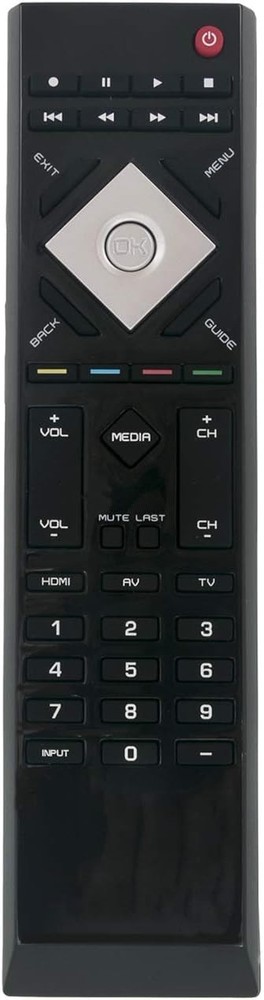 VR15 Remote Control Replace fit for VIZIO TV E320VL E320VP E321VL Black