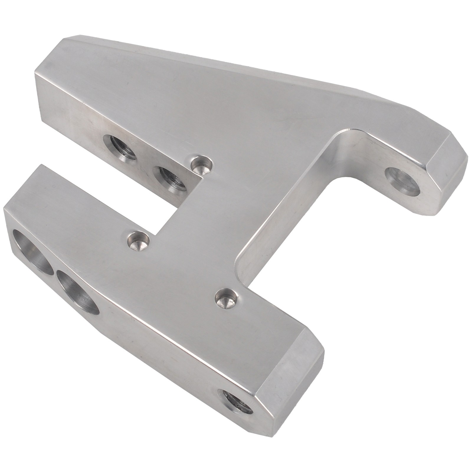 For SBC Chevy 350 Short Water Pump SWP Polished Aluminum Alternator Bracket Kit