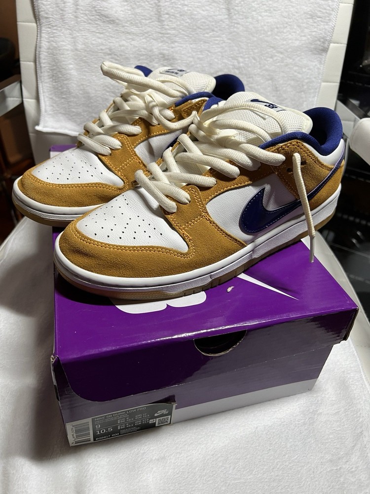 Nike SB Dunk Low Pro White Size 9