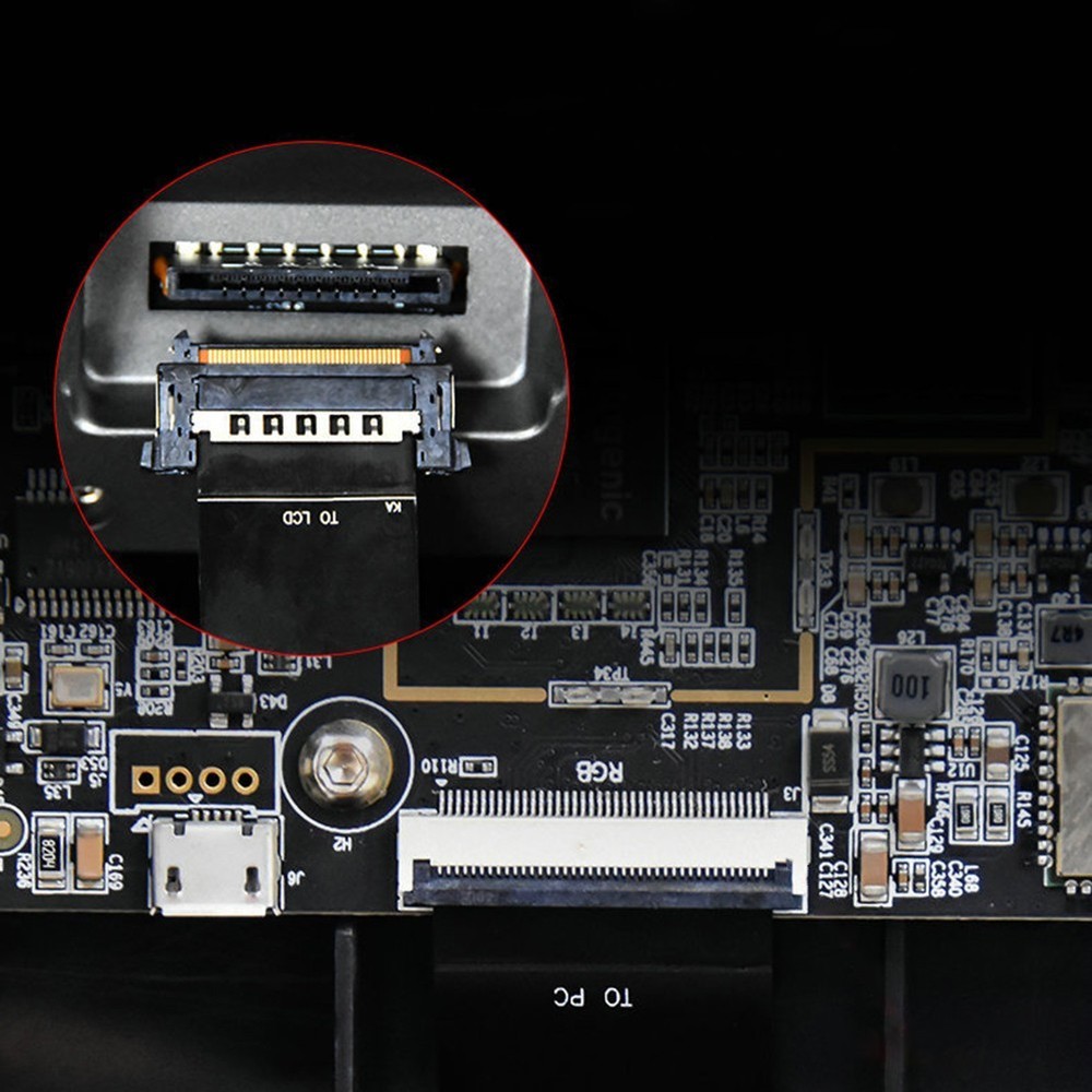 Printer Screen Cable Touchscreen Cable Side-mounted Locking Spare Part