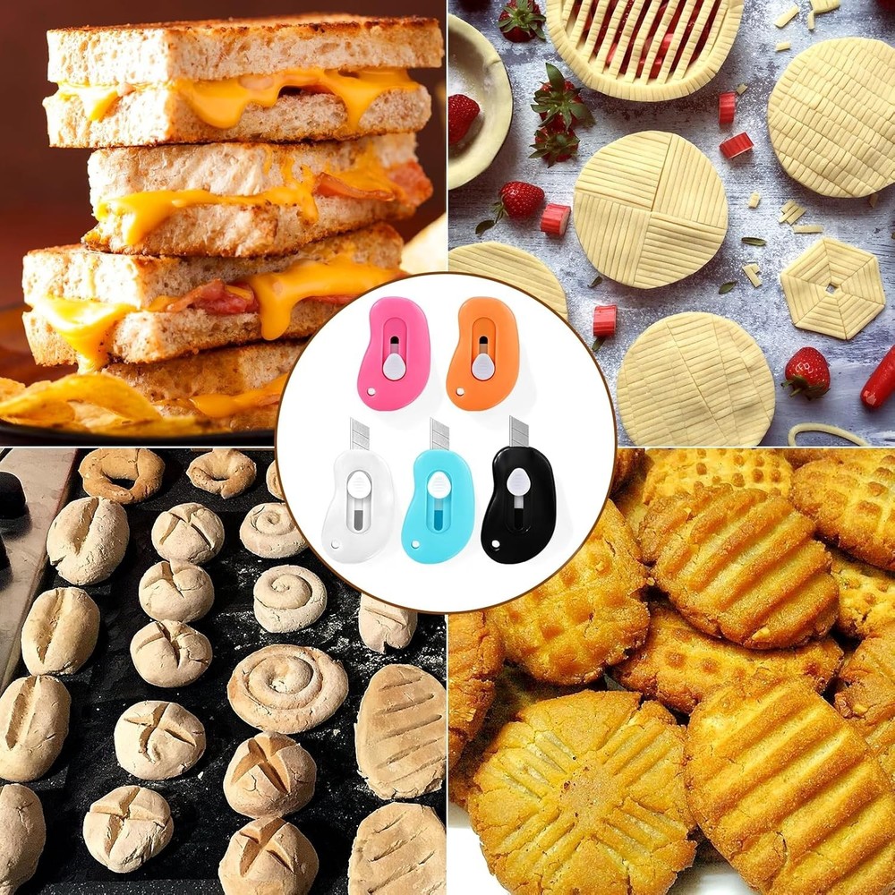 Ultimate Sourdough Scoring Tools - 5 Durable Bread Lames with Patterns Booklet