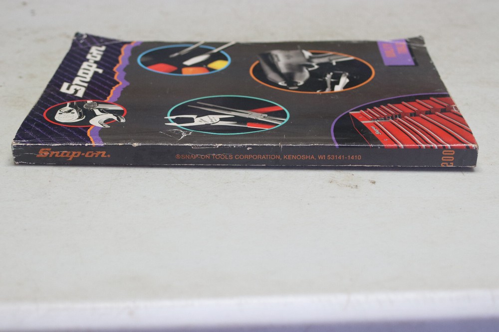 Snap On Tools Catalog 1993