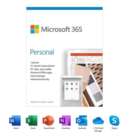 Microsoft QQ2-01024 365 Personal Software