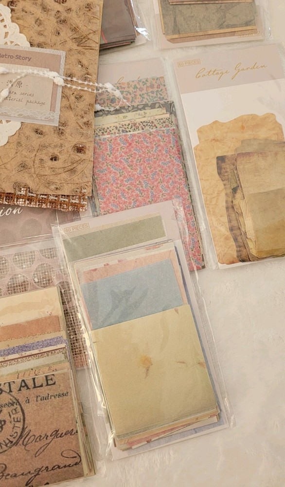 Junk Journal Supplies Multiple items