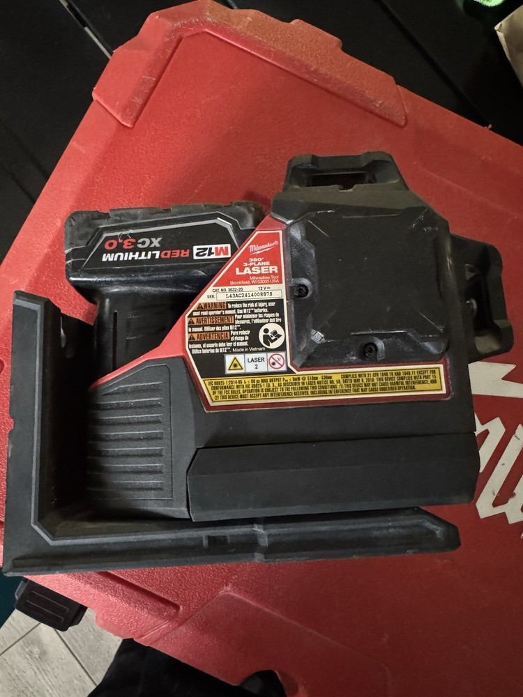 Milwaukee Laser Level Kit with Carry Case