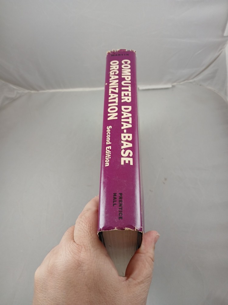 Computer Data Base Organization 1977 James Martin Vintage Computer