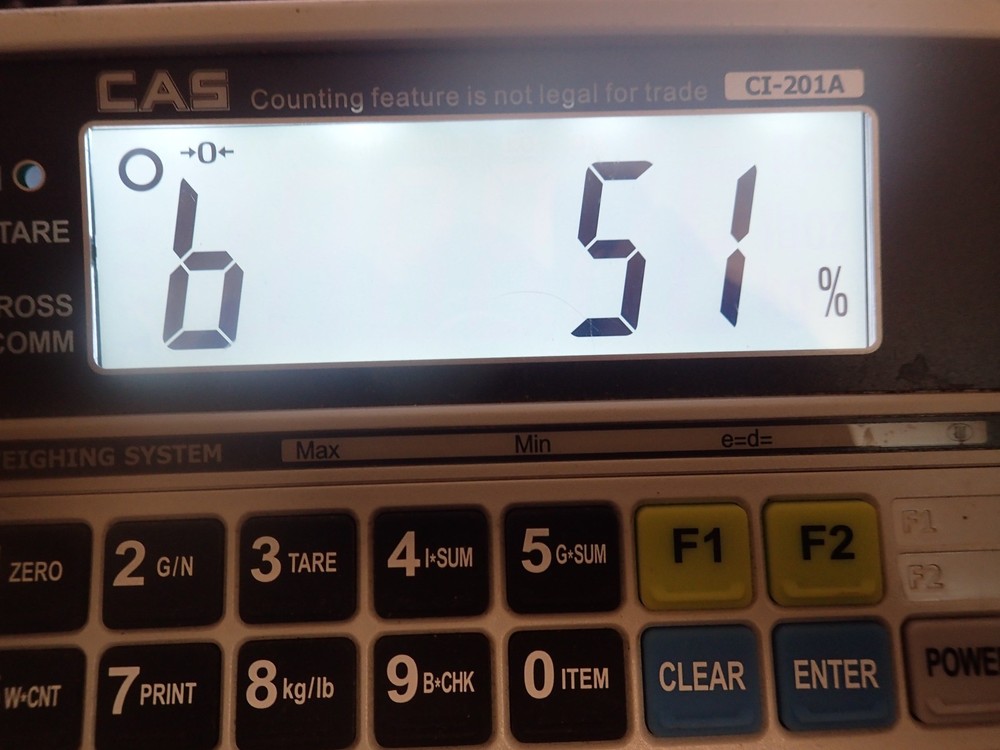 CAS - CI-201A - Hardened Plastic Weighing Indicator with LCD Display