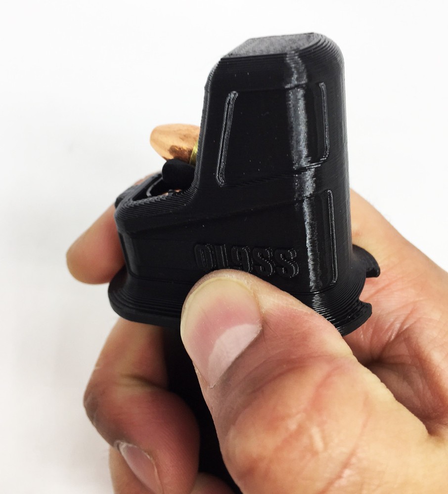 Universal 9mm single-stack Speed Loader - Quickie Loader by Hilljak QL9SS, Black