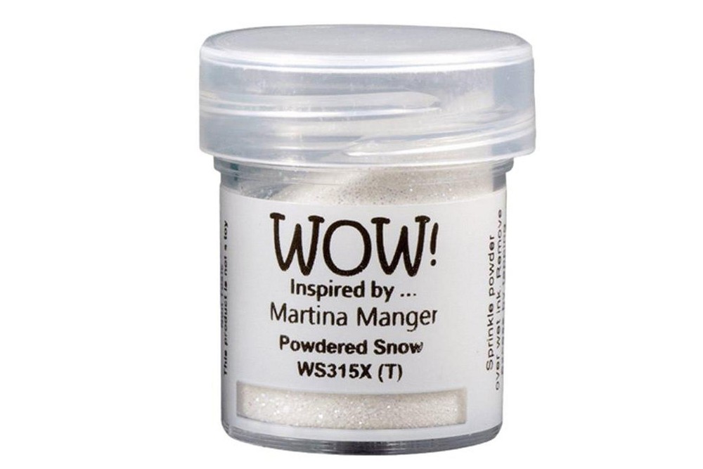 Wow! Glitter Embossing Glitter 15ml |  POWDERED SNOW
