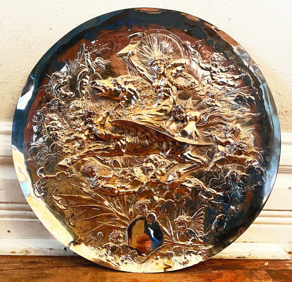 Elkington Silverplate Shield Charger