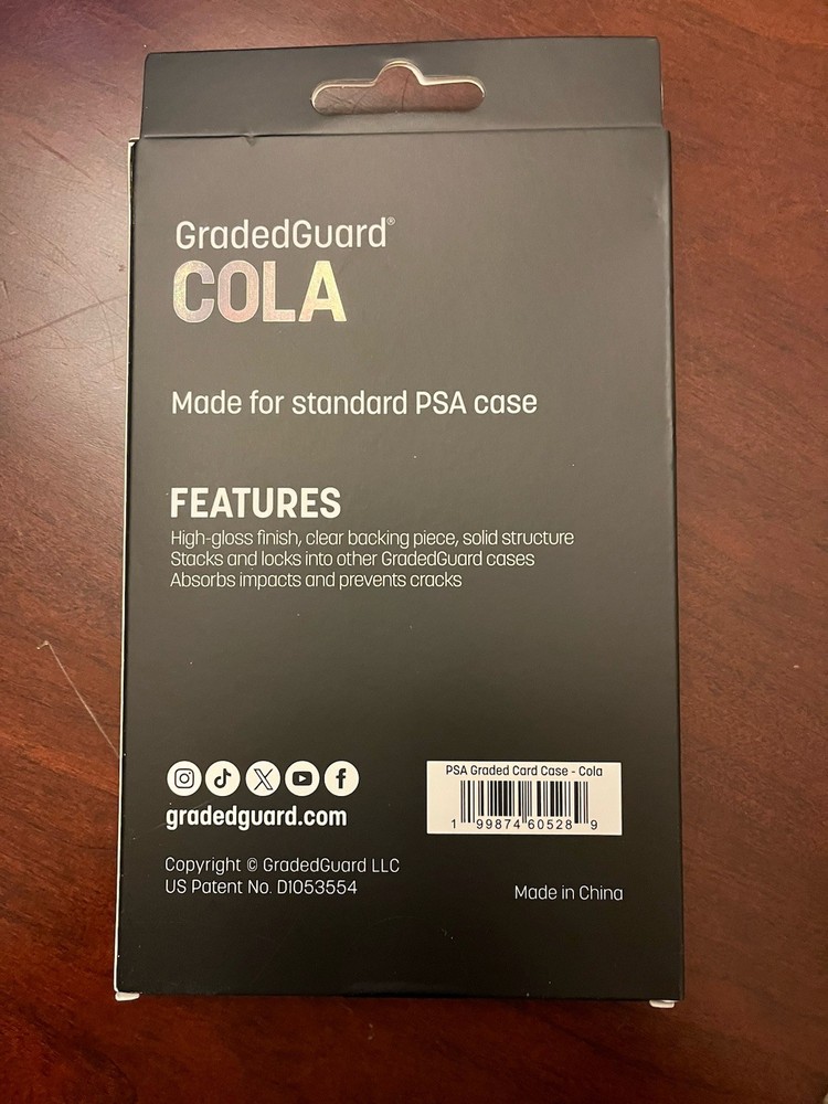 GradedGuard PSA Graded Case Guard Protector Cola Limited Edition