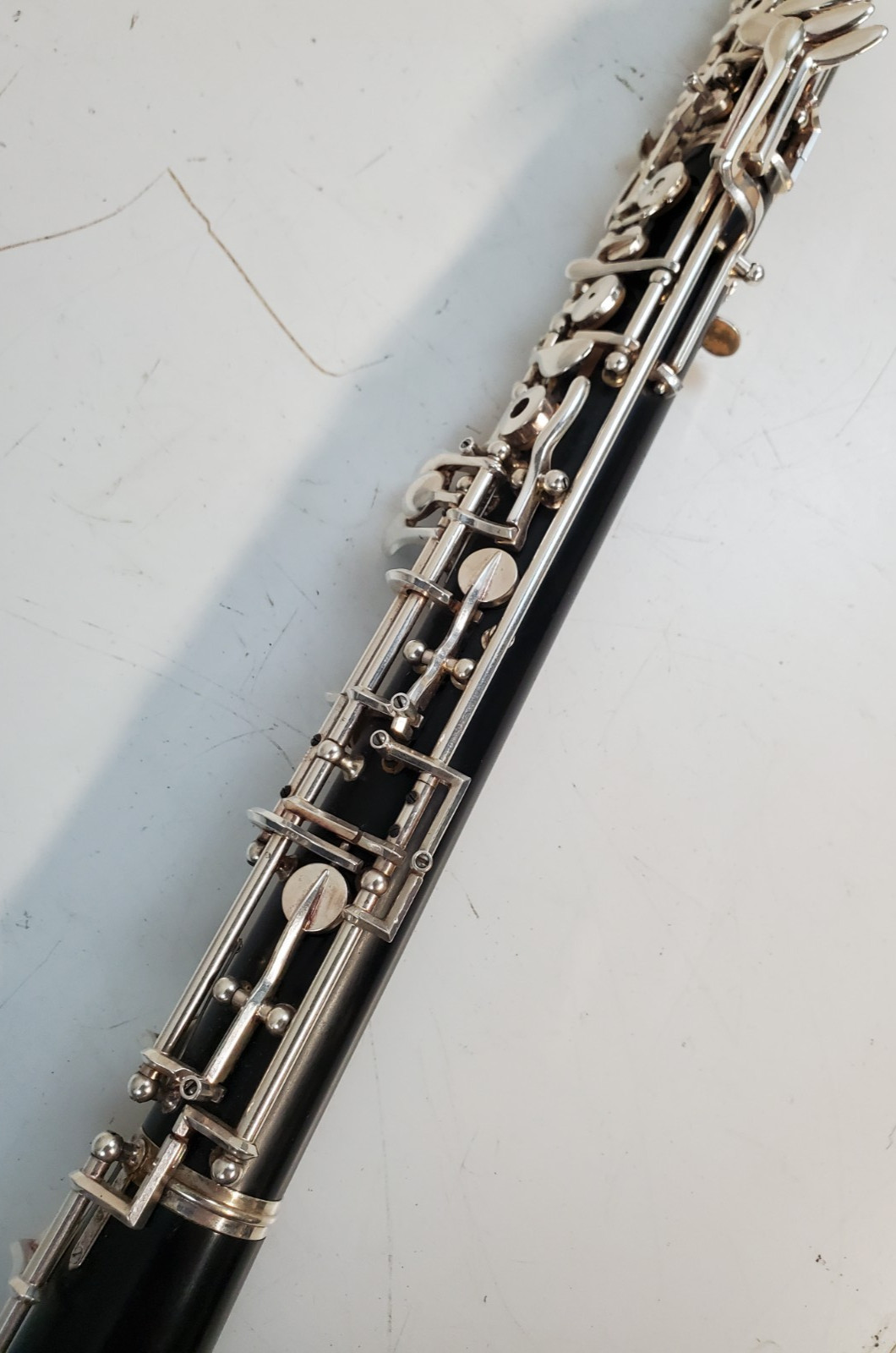 FOX RENARD MODEL 330 CONSERVATORY OBOE 3RD OCTAVE KEY LEFT HAND F & Bb BELL KEY