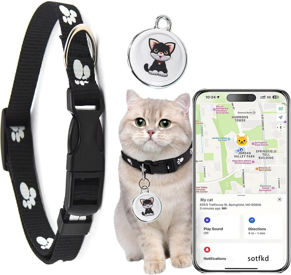 Cat Tracker Collar-Cat GPS Tracker-Gps Tracker for Cats| Android and Ios Univers