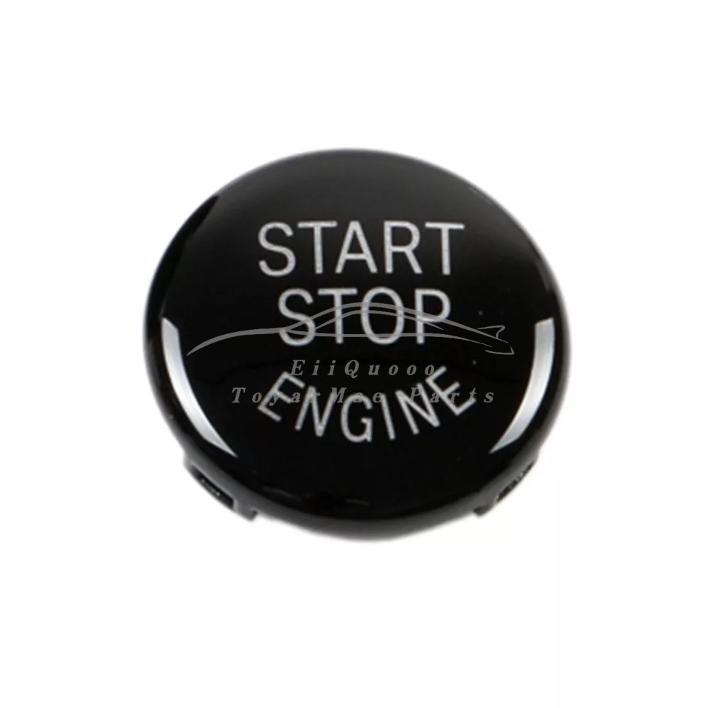 Black Engine Start Stop Switch Button Cover Fit for BMW E60 E70 E83 E84 E90 E92