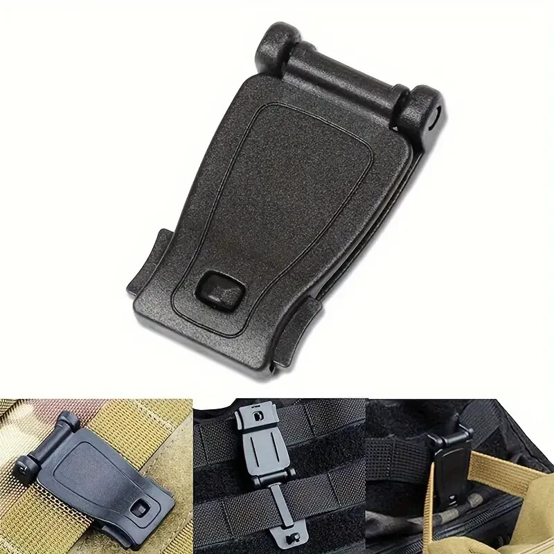 MOLLE Strap Manager Clips, USMC Coyote Brown, 2-Pack