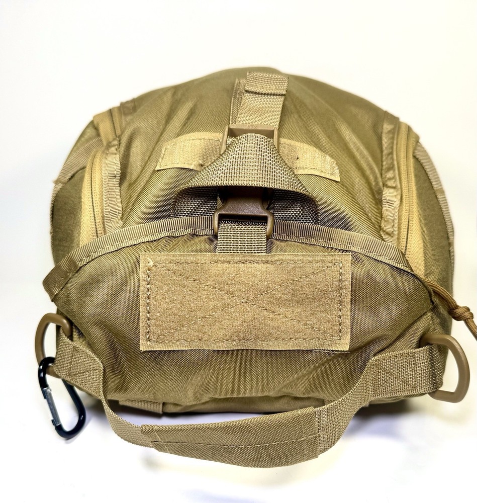 Ops-Core Style Bump Helmet w/ Peltor RangeGuard Ear Pro Setup Tan