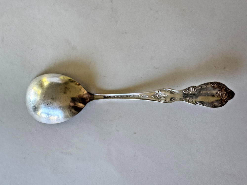 International Silver Grand Elegance Serving Spoon Silverplate 1959 8.75”