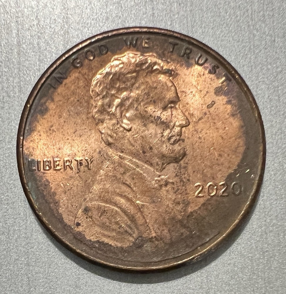2020 Lincoln Penny Errors On Obverse & Reverse (#23)