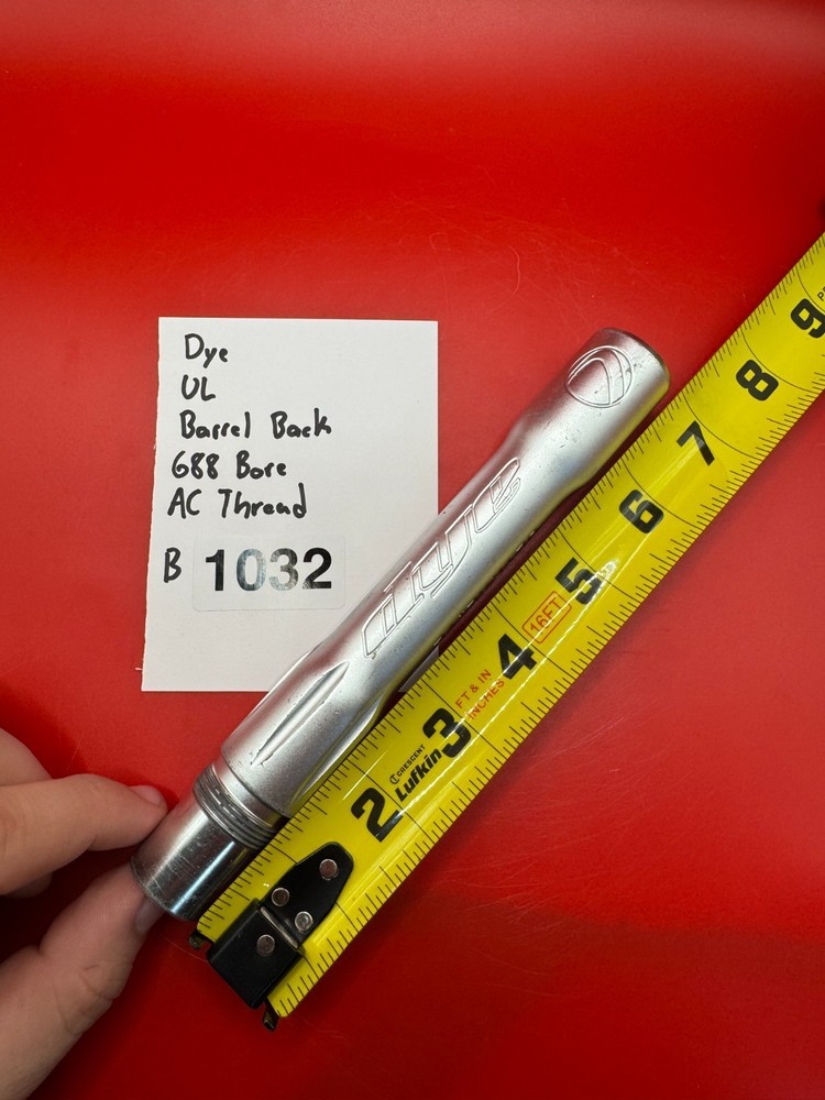 Dye UL Paintball Barrel Back 688 Bore AC Thread