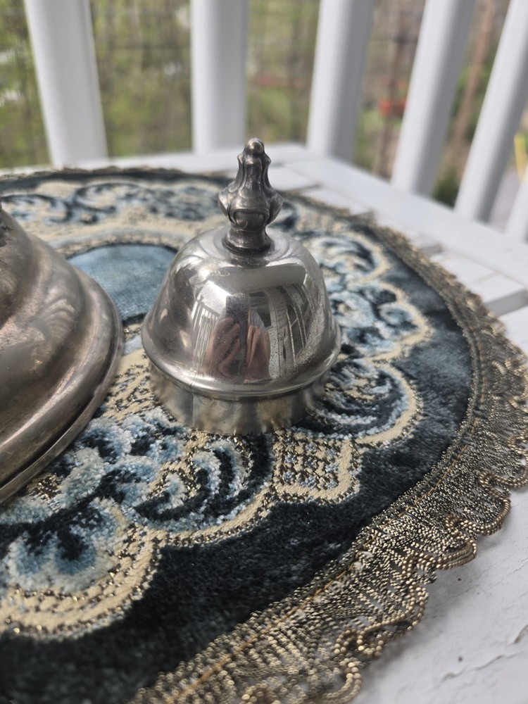 Vintage Coffee or Tea Carafe with a Warming stand Swings