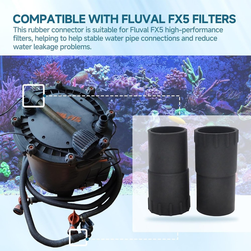 （ 2-Pack for A-218 Rubber Compatible with Fluval FX4/FX5/FX6 high-Performance
