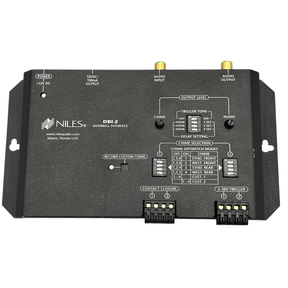 Niles DBI-2 Door Bell Interface Automated Switching System Used Ships Quickly