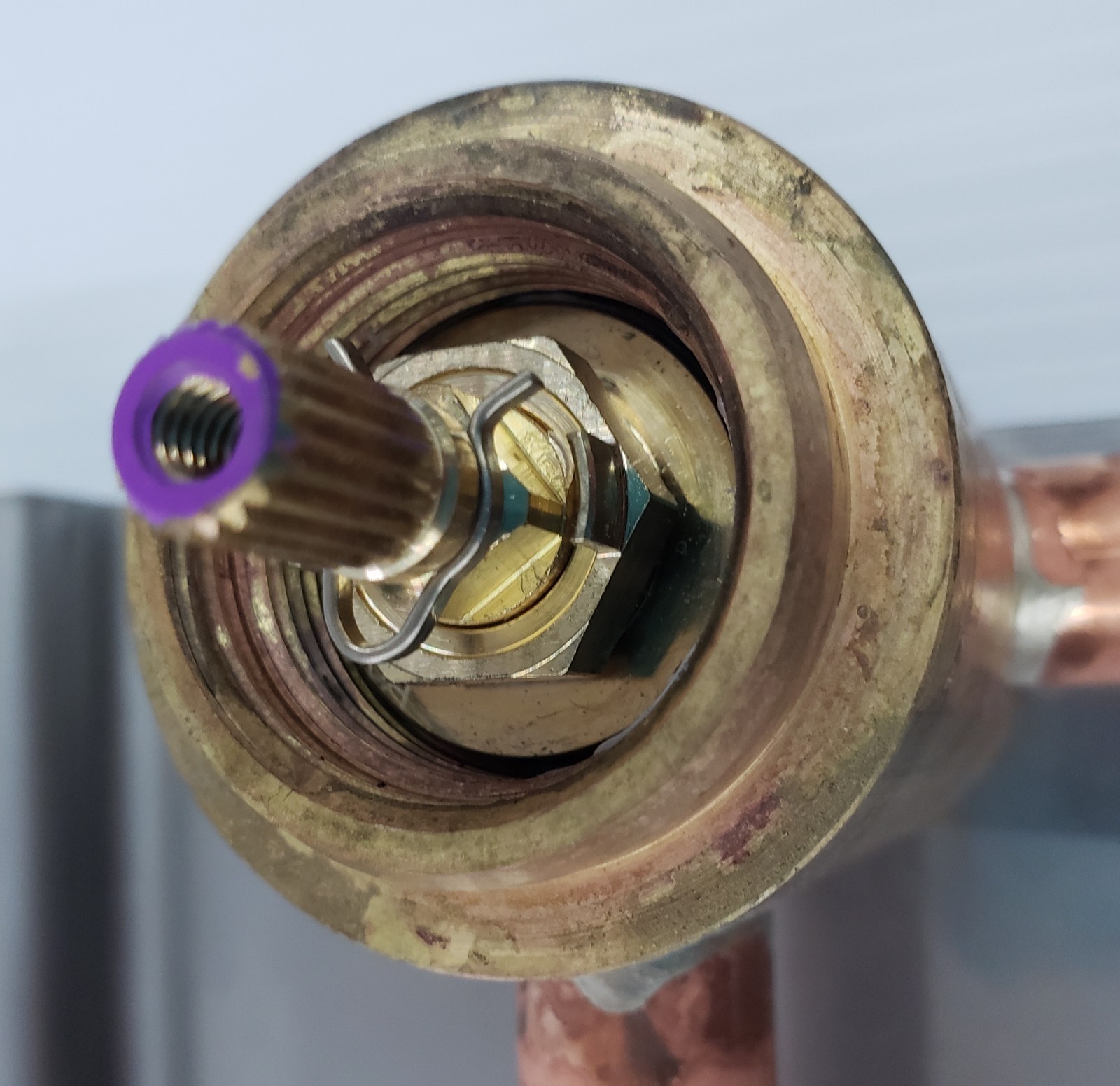 KOHLER K-410-K-NA Two-Handle Ceramic Rough In Valve Sink Pipe 77005 77006 1C3