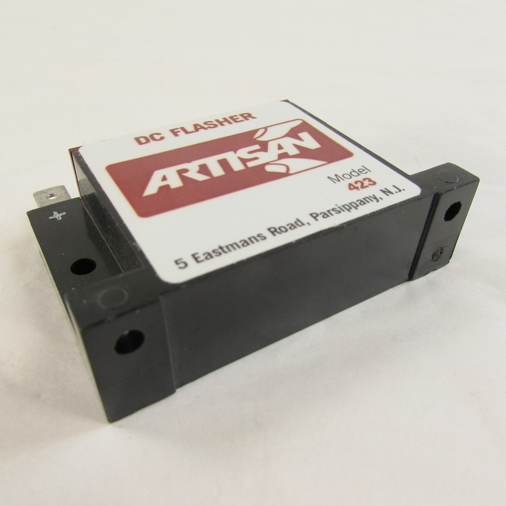 Artisan 423-37-1FPM Solid State Timer DC Flasher Relay 37VDC 0.5A NEW