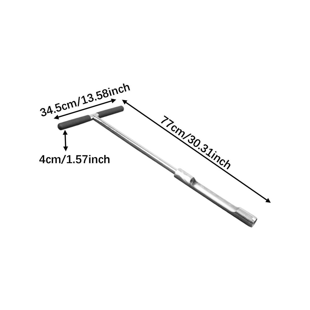 Soil Sampler Probe Handheld Core Sampler for Farm Golf Course Backyard