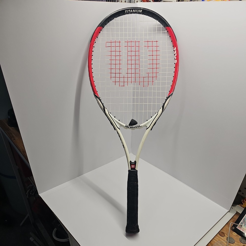 Wilson Roger Federer 27 Titanium Tennis Racket