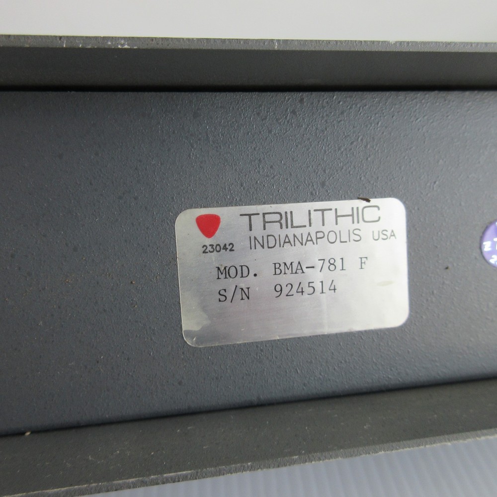 Trilithic BMA-781-F BENCH MOUNT VARIABLE ATTENUATOR DC-1GHz UNTESTED